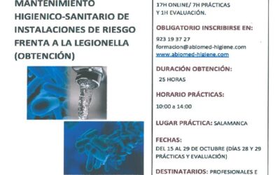 CURSO de MANTENIMIENTO HIGIÉNICO-sanitario